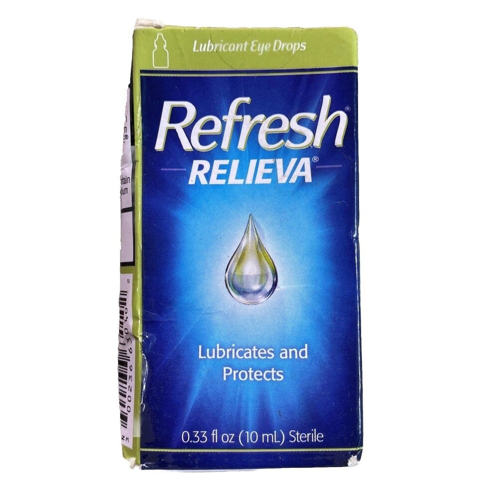 Refresh Relieva Lubricant Eye Drops 10 ml Protects